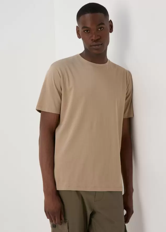 3 Pack Plain Neutral T-Shirts offers at £7 in Matalan