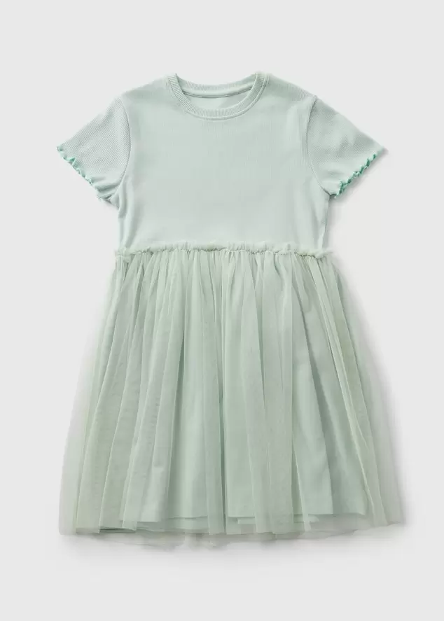 Girls Green Tutu Mesh Dress (1-7yrs) offers at £9 in Matalan