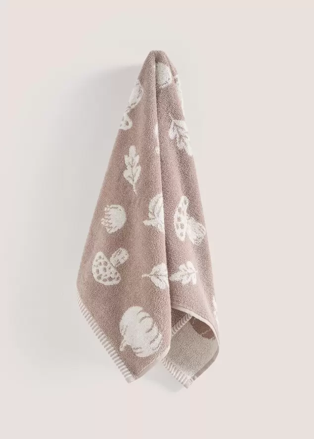 Neutral Pumpkin Design Towels offers at £6 in Matalan