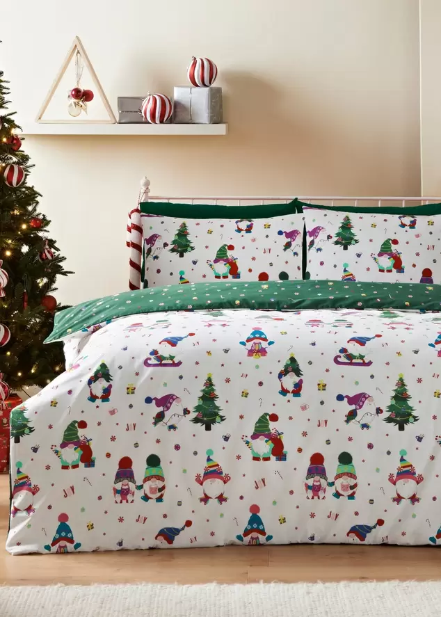 Joyful Christmas Gonk Duvet Set offers at £104014.4 in Matalan