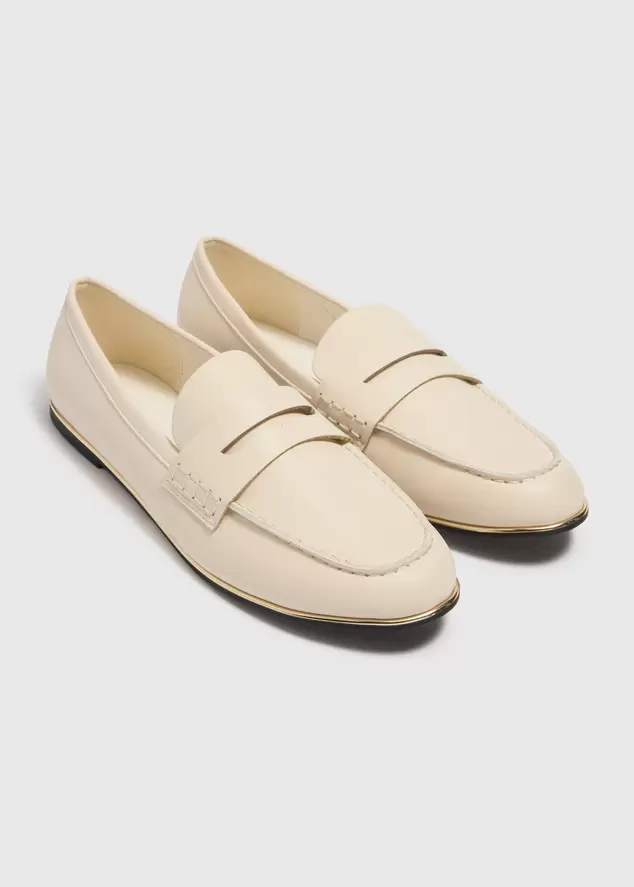 Cream Basic Loafer offers at £5 in Matalan