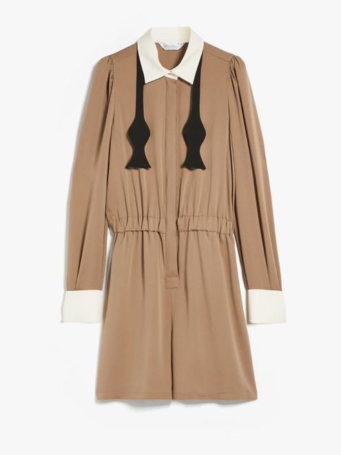 Short jumpsuit in silk charmeuse offers at £1040 in MaxMara