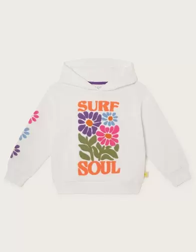 Oversized Surf Hoodie White offers at £21 in Monsoon