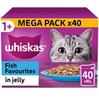 Whiskas 1+ Fish Fav…40 x 85g offers at £12.49 in Morrisons