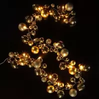 Gold Bauble Cluster Garland (Battery Operated) offers at £25.99 in Notcutts Garden Centre