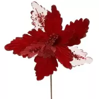 Red Poinsettia Pick - 35cm offers at £3.99 in Notcutts Garden Centre