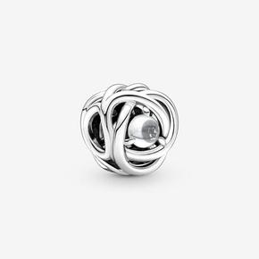 April Birthstone Eternity Circle Charm offers at £35 in Pandora