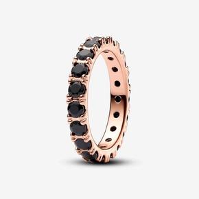 Black Sparkling Row Eternity Ring offers at £90 in Pandora
