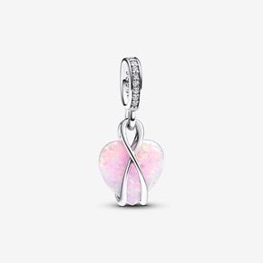 Mum Opalescent Heart Dangle Charm offers at £45 in Pandora