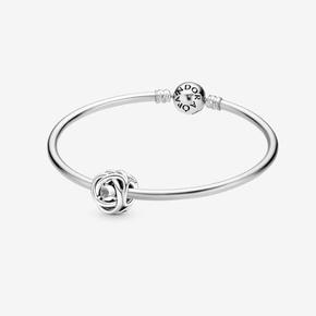 April Birthstone Eternity Circle Bangle Gift Set offers at £70 in Pandora