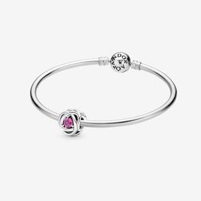 October Birthstone Eternity Circle Bangle Gift Set offers at £70 in Pandora
