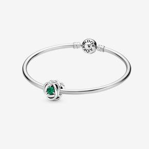 May Birthstone Eternity Circle Bangle Gift Set offers at £70 in Pandora