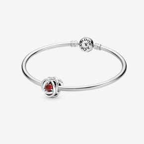July Birthstone Eternity Circle Bangle Gift Set offers at £70 in Pandora