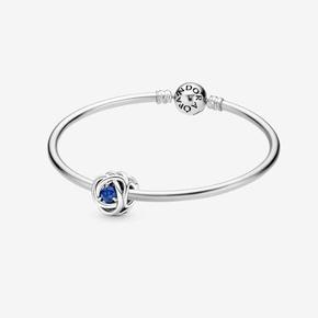 September Birthstone Eternity Circle Bangle Gift Set offers at £70 in Pandora