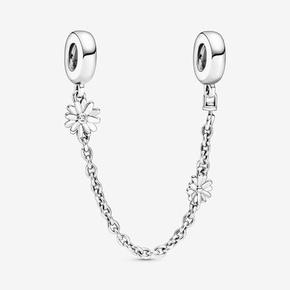 Daisy Flower Safety Chain Charm offers at £35 in Pandora