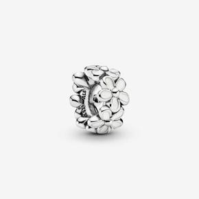 White Daisy Flower Spacer Charm offers at £25 in Pandora