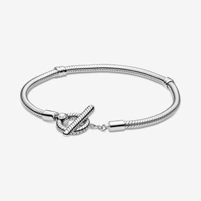 Pandora Moments T-Bar Snake Chain Bracelet offers at £60 in Pandora