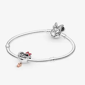 Disney Minnie Mouse Mum Charm & Bracelet Gift Set offers at £135 in Pandora