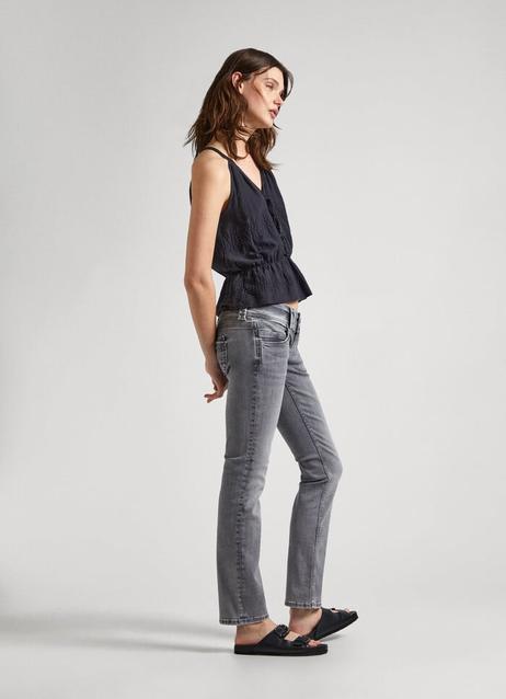 LOW-RISE SLIM FIT JEANS - VENUS offers at £85 in Pepe Jeans