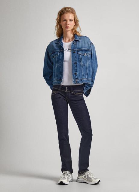 LOW-RISE REGULAR FIT JEANS - VENUS offers at £75 in Pepe Jeans