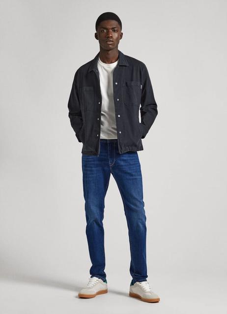 TAPER FIT MID-RISE JEANS - STANLEY offers at £49 in Pepe Jeans