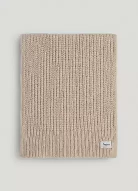 RIBBED KNIT SCARF offers at £17.5 in Pepe Jeans