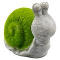 Animal Flocked Garden Ornament, Snail offers at £2 in Poundland