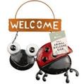 Metal Animal Welcome Sign - Ladybird offers at £2 in Poundland