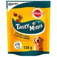 Pedigree Tasty Minis Adult Dog Treats Chicken & Duck Chewy Cubes 130g offers at £1.25 in Poundland