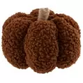 Autumn Pumpkin Plush Decoration, 15cm - Brown offers at £2.5 in Poundland