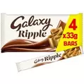 Galaxy Ripple Chocolate Bars, 33g (Pack of 4) offers at £1.75 in Poundland