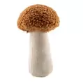 Autumn Plush Mushroom - Light Brown offers at £1 in Poundland