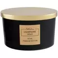 Home Premium Edition Metallic 3 Wick Candle - Champagne Gold offers at £4 in Poundland