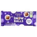 Cadbury Dairy Milk Mini Snowballs Bar, 110g offers at £1.65 in Poundland