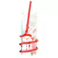 Christmas Spiral Straw Tumbler - Santa & Friends offers at £1 in Poundland