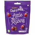 Cadbury Dairy Milk Little Robins, 77g offers at £0.75 in Poundland