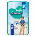 Pampers Splashers Baby Shark Edition Size 5-6, 14kg+, 10 Disposable Swim Nappy Pants offers at £3 in Poundland