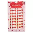 Valentines Foil Heart Curtain offers at £1 in Poundland