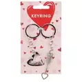 Valentines Magnetic Key Rings- Heart and Arrow (Pack of 2) offers at £1 in Poundland