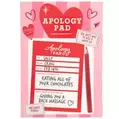 Valentine's Day Apology Pad offers at £1 in Poundland