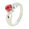 Valentine's Day Engagement Ring - Red Size M 16.71mm offers at £1 in Poundland