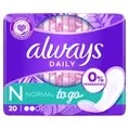 Always Dailies Wrapped Liners (Pack of 20) offers at £1 in Poundland