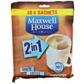 Maxwell House 2 in 1 White Coffee x10 offers at £1 in Poundland