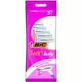 BIC Twin Lady 5 Razors offers at £1 in Poundland