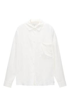 Rustic long sleeve shirt with pocket offers at £25.99 in Pull & Bear