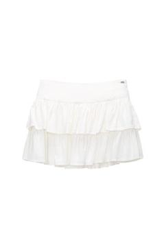 Rustic mini skirt with ruffles offers at £25.99 in Pull & Bear