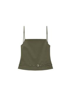 Open back strappy top offers at £19.99 in Pull & Bear