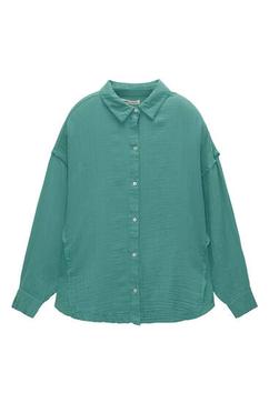 Rustic long sleeve shirt offers at £25.99 in Pull & Bear