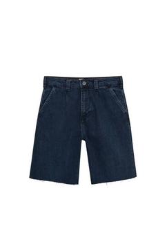 Wide-leg denim Bermuda shorts with darts offers at £17.99 in Pull & Bear