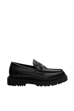 Loafers with metal appliqué offers at £25.99 in Pull & Bear